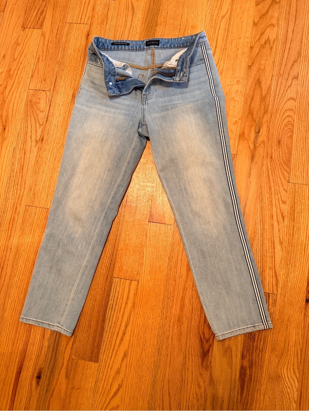Talbots Light Blue Modern Ankle Jeans 27.5” inseam